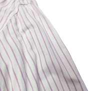 Chemise Chaps blanche à rayures lila taille L #53e