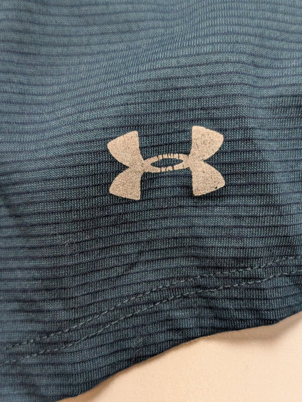 T-shirt de Sport Under Armour Run Femme Vert Foncé Taille S