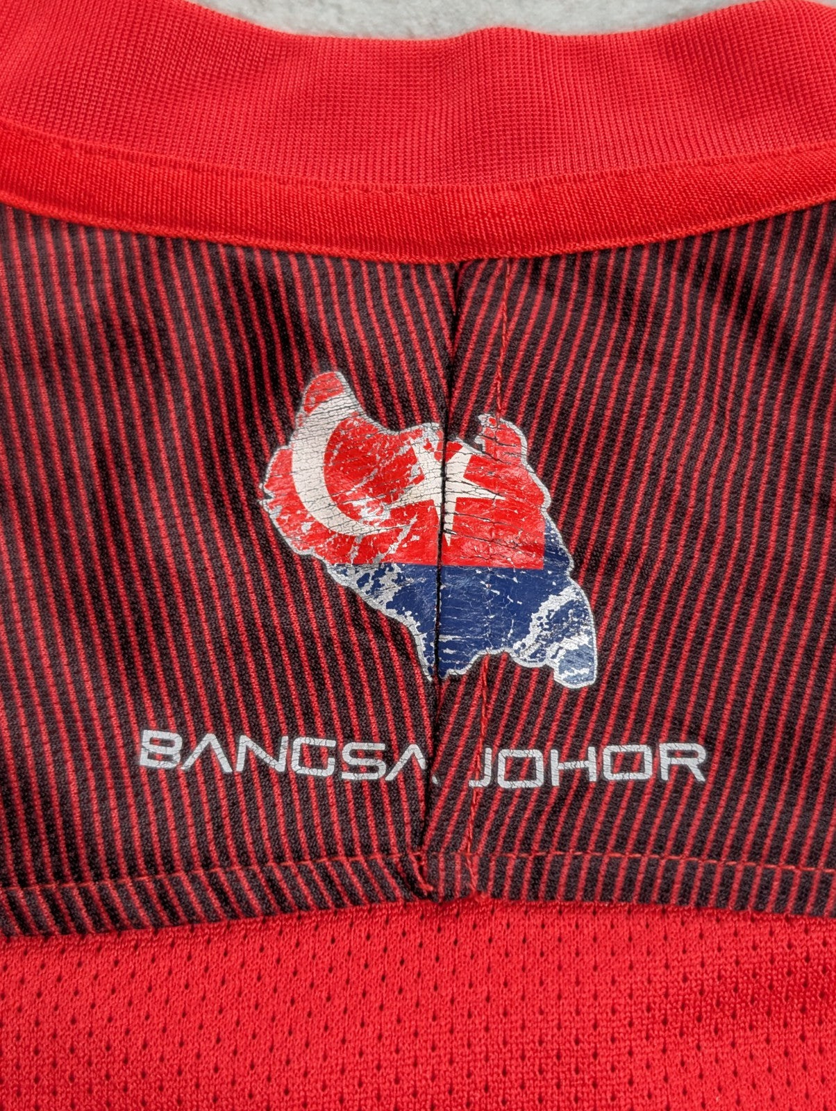 T-shirt Nike Dri-Fit Jersey Vintage Rouge Logo Brodé - Taille XL