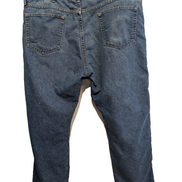 Jean Wrangler Homme Vintage Bleu W42 L29 Denim Pantalon Look Usé Distressed