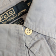 CHEMISE POLO Ralph Lauren homme XXL Classic Bleu Zinc défaut 💨