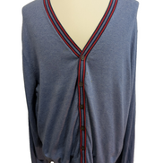 Gilet Boutonné Brooks Brothers 346 Bleu Clair 100% Coton Supima - Taille XXL