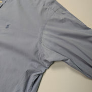 CHEMISE POLO Ralph Lauren homme XXL Classic Bleu Zinc défaut 💨