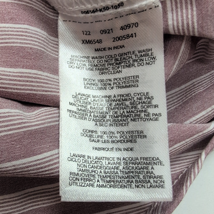 Chemise Columbia Omni Shade M bordeaux rayures manches courtes UV
