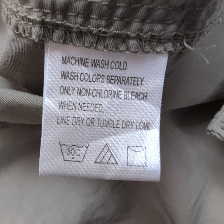The North Face chemise technique nylon kaki outdoor taille M