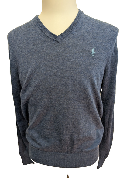 Pull Polo Ralph Lauren Neuf avec Étiquette - 100% Laine Mérinos - Taille XS