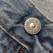 Jean Levi's 505 Regular Fit Vintage Homme W38 L30 Bleu Ciel Denim Light Wash