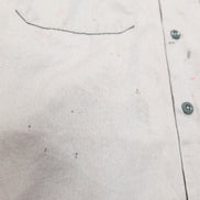 Chemise Dickies 2XL Crème Manches courtes 2 Poches Workwear Poche Stylo