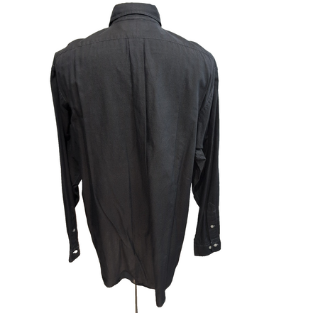 Chemise Ralph Lauren Yarmouth XL XXL Noire Manches Longues Logo Kaki