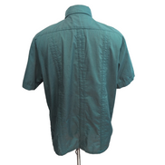 Chemise Hawaïenne Haband Guayabera Vintage L Made in Korea 4 Poches