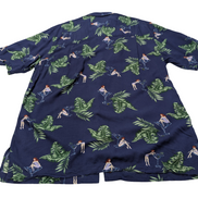 Chemise hawaïenne cocktail Caribbean Joe manches courtes taille L