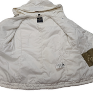 NAPAPIJRI Doudoune Veste Matelassée Blanche L Capuche Geographical | 318BSR