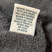L.L.Bean Surchemise Veste Flanelle Carreaux Gris Violet Polaire Doublée M |252S