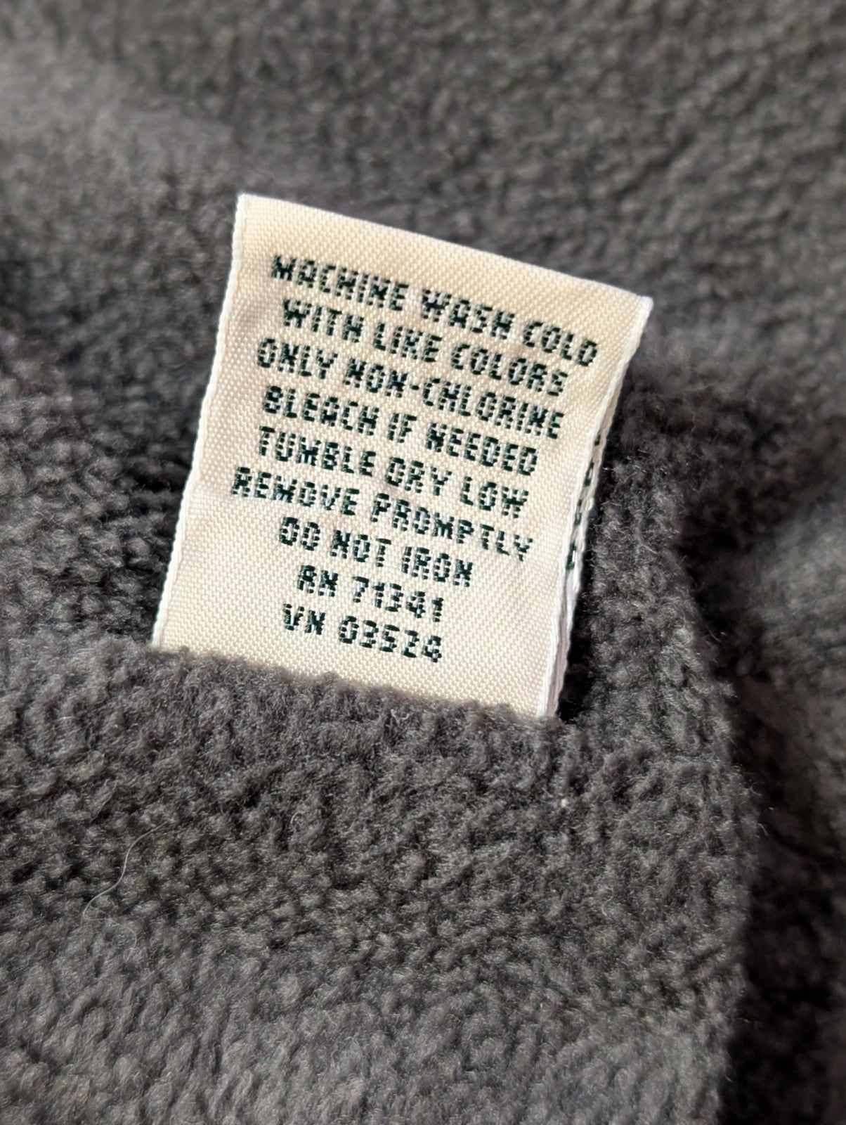 L.L.Bean Surchemise Veste Flanelle Carreaux Gris Violet Polaire Doublée M |252S