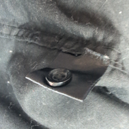 Chemise Sean John M Noire Lin Coton 2 Poches Manches Courtes