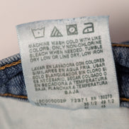 Jean Wrangler Homme Vintage Bleu W35 L29 Denim Épais Stretch Robuste Confort