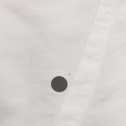 Chemise Ralph Lauren Taille S Blanc Uni 100% Coton Logo Bleu Marine
