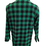Chemise VESTE Laine L.L.BEAN VINTAGE L USA Bûcheron VERT NOIR Wool |285S