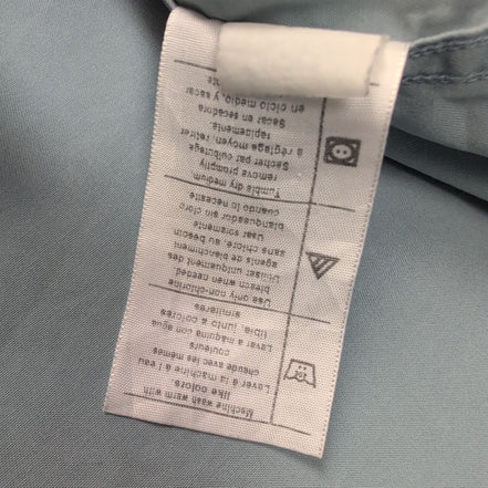 Carhartt Chemise Vintage Bleu Clair Manches Courtes 100% Coton Homme XL