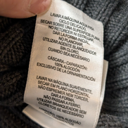 Pull Columbia vintage modèle XCO gris à rayures côtelées homme taille M