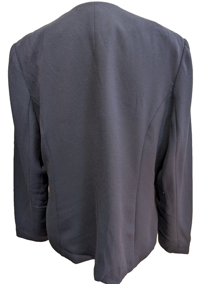 Veste Blazer Karen Scott femme bleu marine taille XL 16