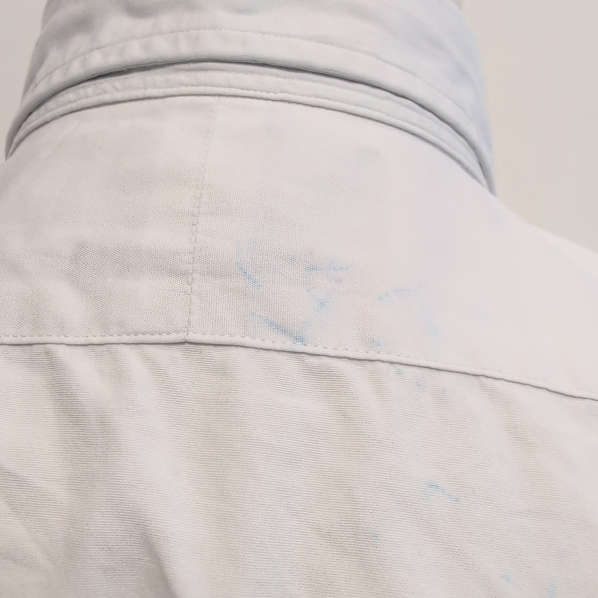 Chemise Polo Ralph Lauren L Blanche Vintage Col Boutonné Rare Coton
