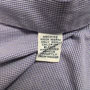 Chemise Ralph Lauren M Violet Bleu Fins Carreaux Manches Longues