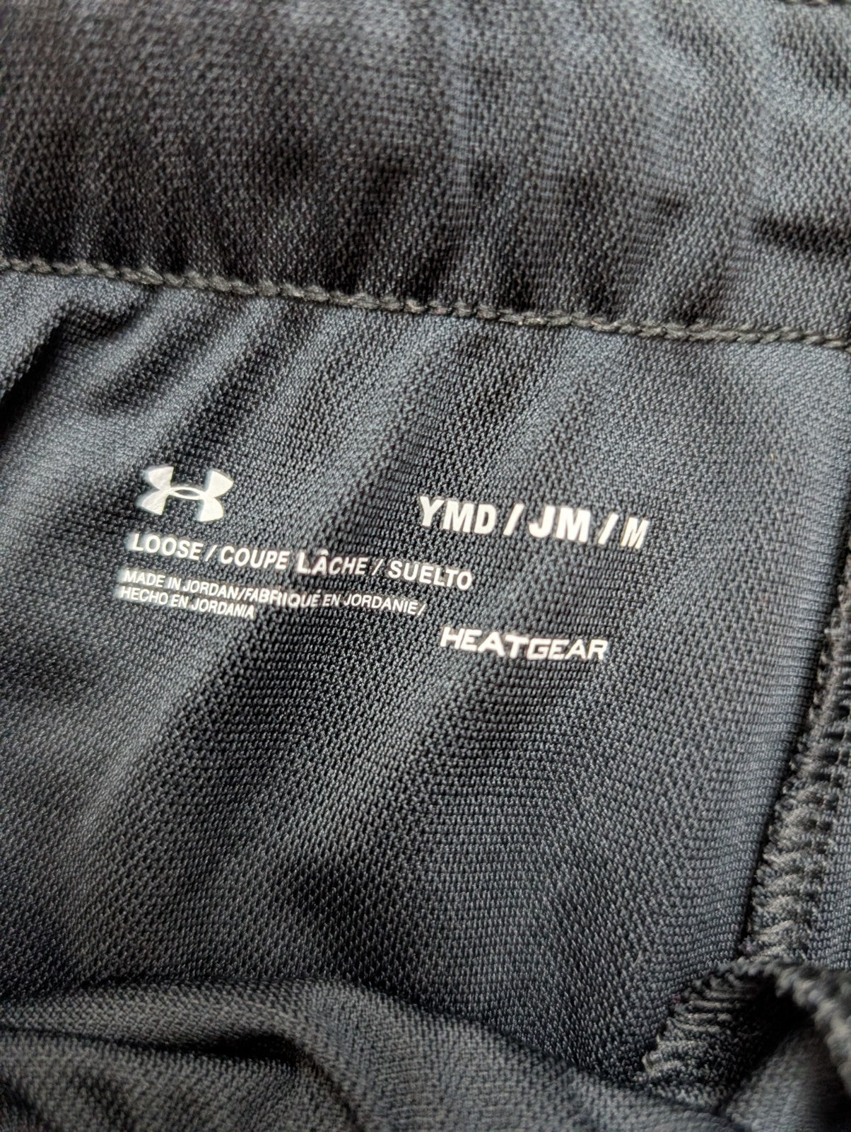 Short de sport Under Armour HeatGear Noir - Femme Taille M