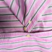 Chemise CHAPS rose à rayures taille XXL #60e