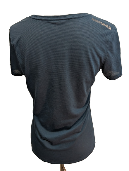 T-shirt de Sport Under Armour Run Femme Vert Foncé Taille S