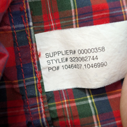 Chemise RALPH LAUREN - Carreaux Multicolores - Manches Longues - Taille XS (L 16