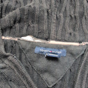 LOT 10 PULLS TOMMY HILFIGER - HOMME & FEMME - À RÉPARER / UPCYCLING