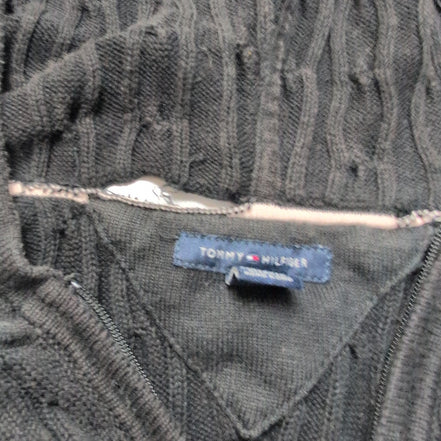 LOT 10 PULLS TOMMY HILFIGER - HOMME & FEMME - À RÉPARER / UPCYCLING