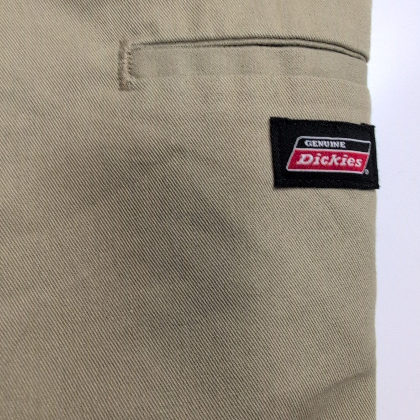 Short Dickies Workwear Beige Homme W36 Coupe Droite Excellent État