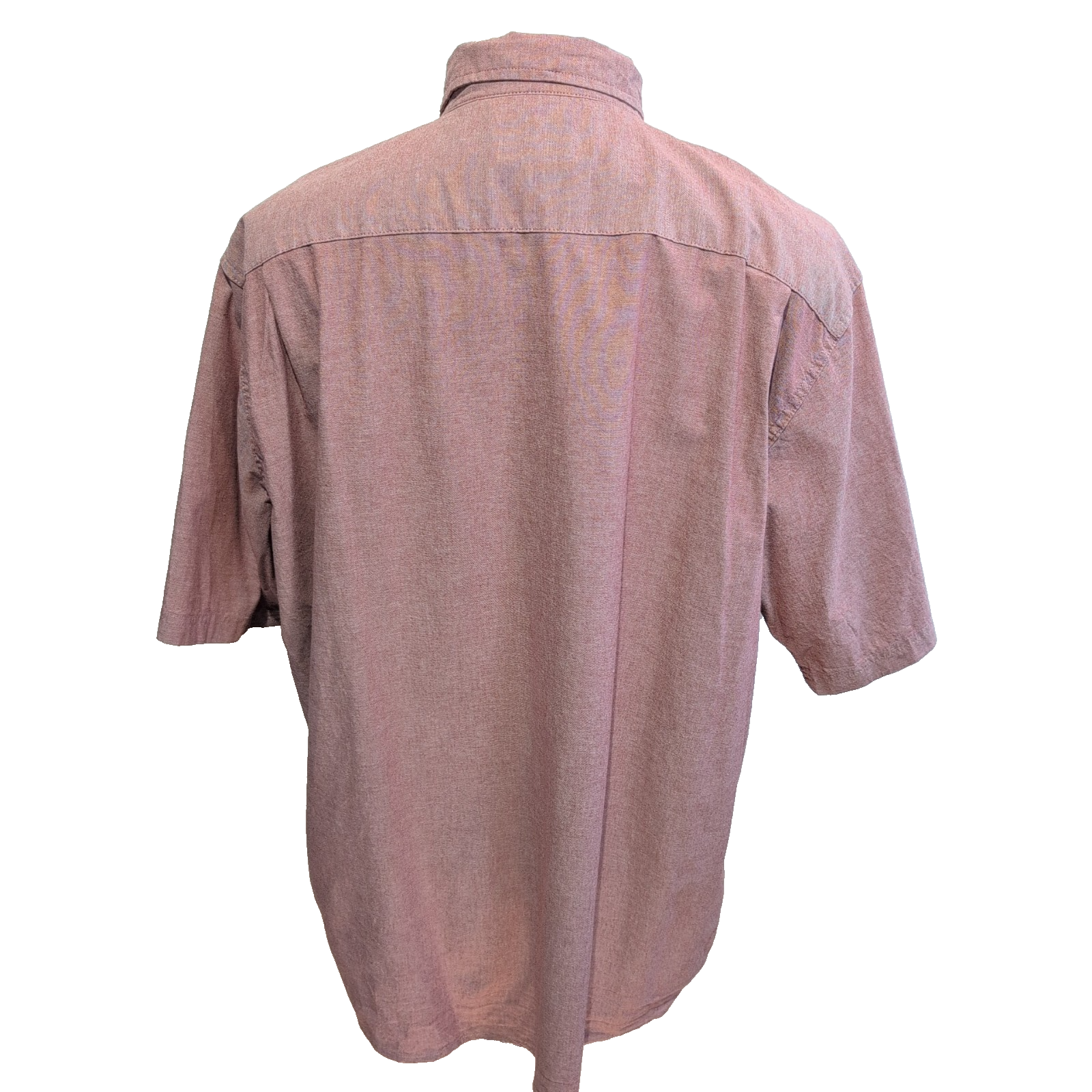 Chemise Wrangler Comfort Flex Bordeaux Manches Courtes 2 Poches XL