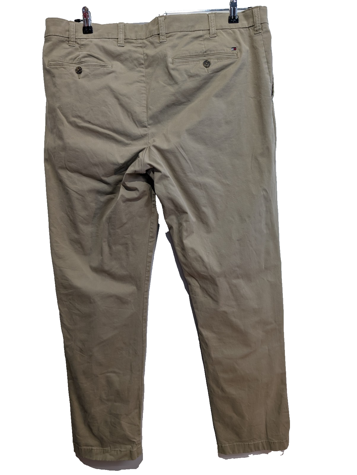Pantalon Chino Tommy Hilfiger Coupe Regular Stretch Crème W38 L34