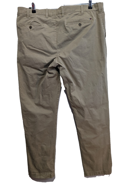 Pantalon Chino Tommy Hilfiger Coupe Regular Stretch Crème W38 L34