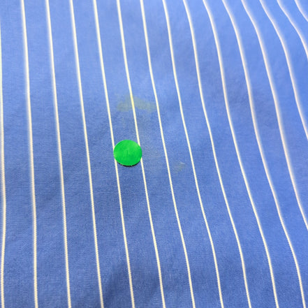 Chemise Ralph Lauren XXL Classic Fit Bleu Rayures Logo Rouge manches longues