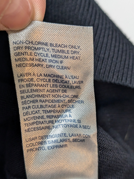 Pull Tommy Hilfiger Homme Col Rond Noir Profond - Taille M