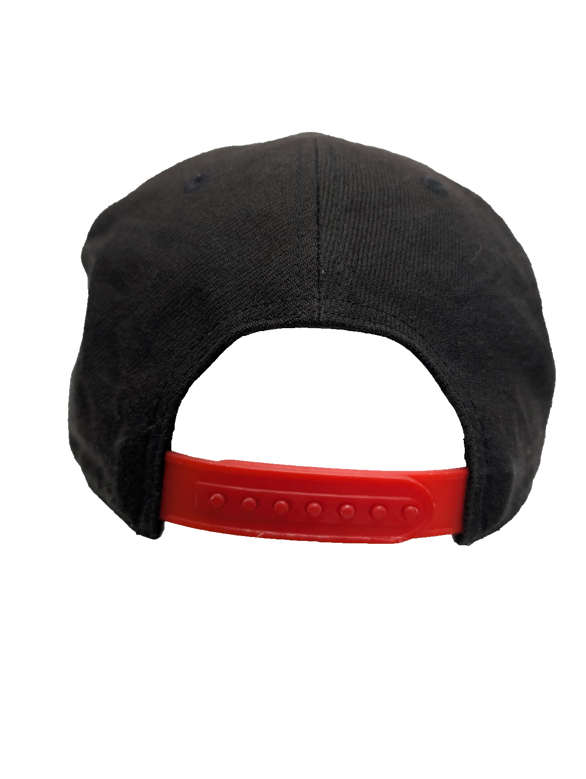 Casquette ADIDAS Vintage Rouge et Noir Logo Imprimé Taille Réglable