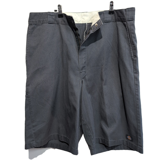 Short Dickies Workwear Gris Homme W40 Coupe Droite Très Bon État