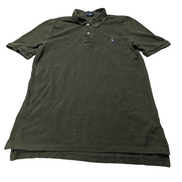 Polo manches courtes Polo Ralph Lauren kaki logo bleu taille XL 18-20 (S)
