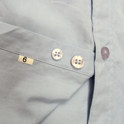 Chemise Todd Shelton M Neuve Étiquette Slim Fit Bleu Unie Manches longues