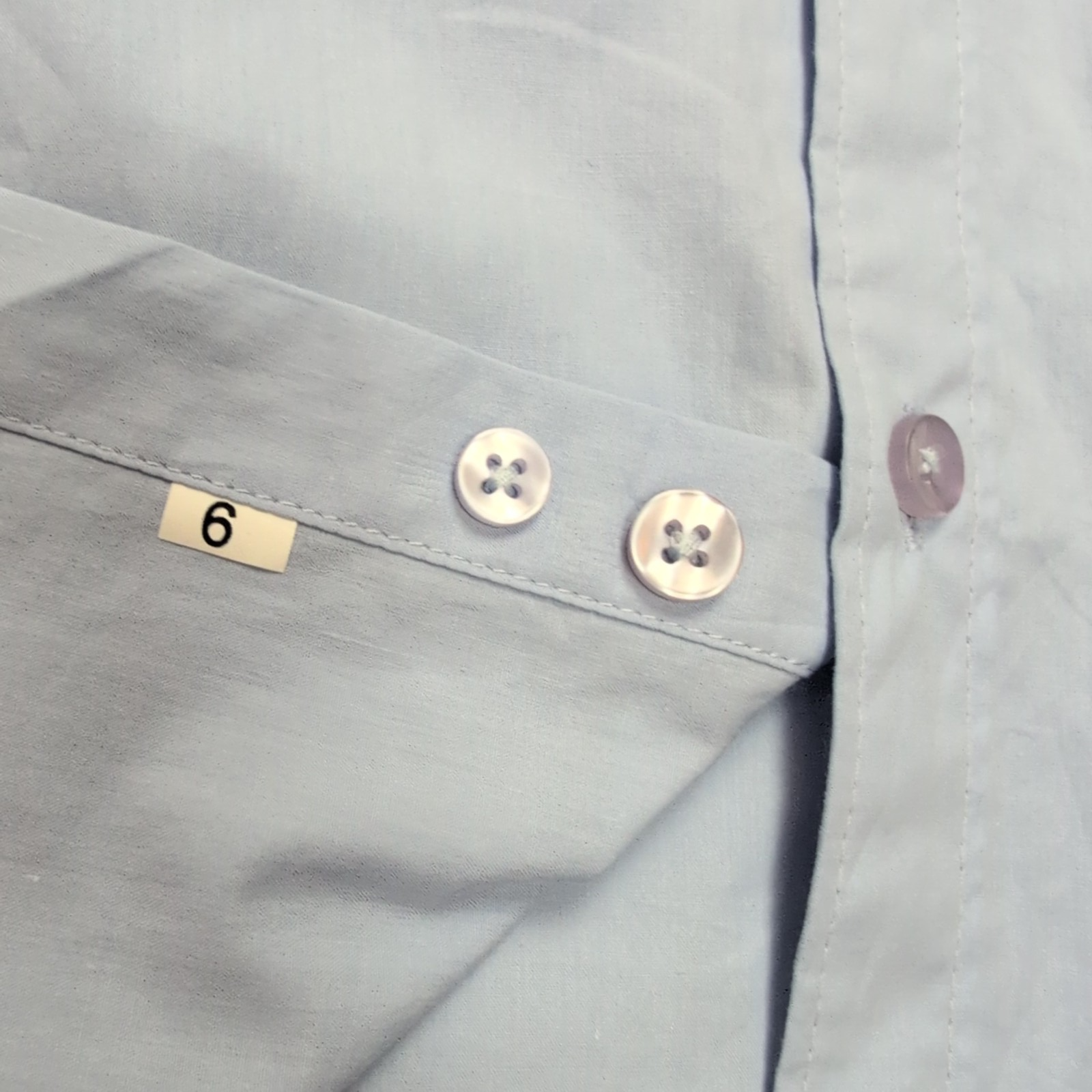 Chemise Todd Shelton M Neuve Étiquette Slim Fit Bleu Unie Manches longues