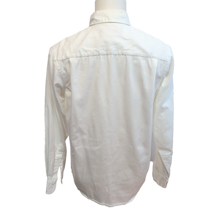 Chemise WRANGLER Homme S Blanche Manches Longues poche