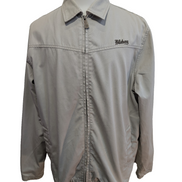Blouson Billabong Homme L Crème Veste Harrington Coton Vintage Logo Brodé Dos