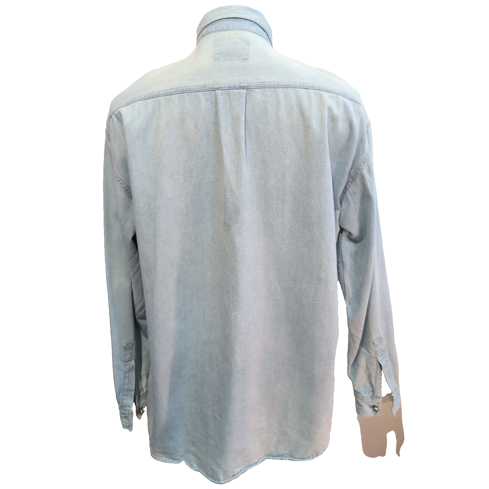Chemise en jean Levi's bleu clair modèle rare à surcoutures Taille M
