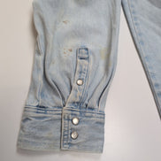 Chemise Levi's Made in Sri Lanka Femme S Western Jean Bleu Vintage