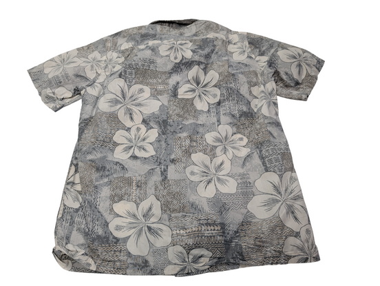 Chemise hawaïenne Kai Nani Made in Hawaii USA manches courtes taille S #724 h