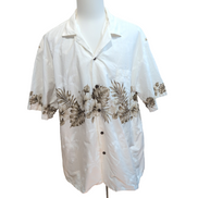 Chemise Hawaïenne KY'S Made in Hawaii USA 3XL Fleurs Tropicales